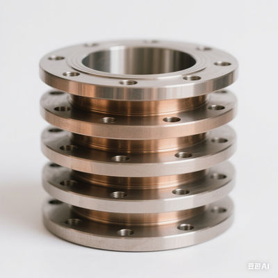 C70600 CuNi Weld Neck Flange  High Pressure Marine Shipbuilding Connector