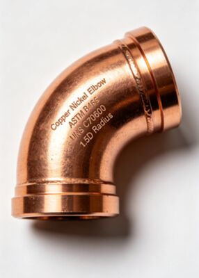 ANSI B16.9 CuNi 90/10 Elbow,  Customized Schedule 80 Pipe Fitting