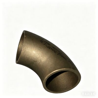 ศอกนิกเกิลทองแดง CuNi 70/30 ทนต่อการกัดกร่อน LR 90 องศา ASME B16.9