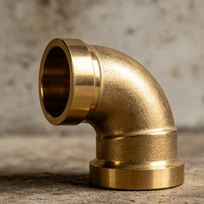 Seawater Resistant CuNi C70600 90° Elbow Custom SCH 80 Butt Weld Fitting for High Pressure Applications