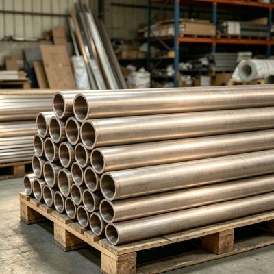 C70600 Copper Nickel Seamless Tube Heat Treatable Anti-Corrosion Piping for Marine
