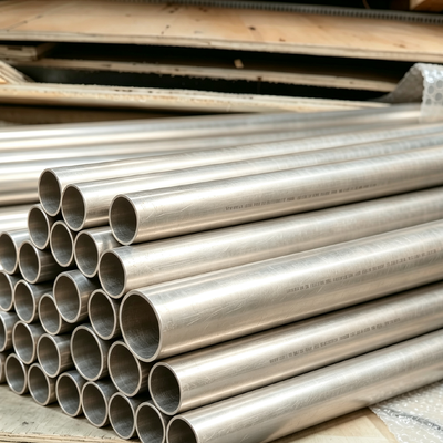 Annealed CuNi 70/30 Welded Tube ASME SB466 Nickel Copper Alloy Pipe with High Yield Strength