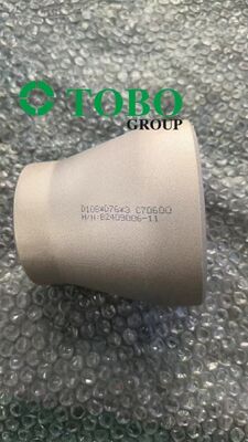เครื่องลดปริมาณทองแดง นิเคิลแบบ eccentric ที่เหมาะสมกับ ASME B16.9 เกรดทะเลสําหรับสภาพแวดล้อมที่กัดสนิม